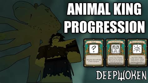 A group of powerful adventurers must join forces in this hellish variant to obtain great rewards. . Deepwoken animal king